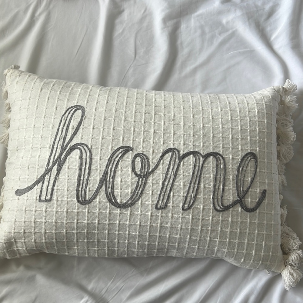 “Home” Pillow